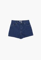 Bayan Mavi Denim Şort ( TENCEL™ )