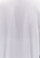 Bayan Beyaz Keten Karışımlı Oversize Bluz ( TENCEL™ )