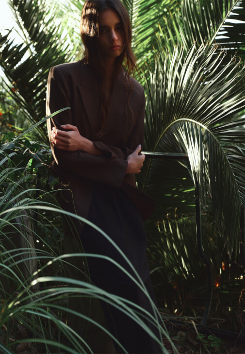  Keten Karışımlı Blazer Ceket ( TENCEL™ )