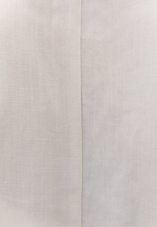 Keten Kimono ve Uzun Elbise Kombini