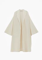 Bayan Krem Keten Karışımlı Kimono ( TENCEL™ )