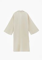 Bayan Krem Keten Karışımlı Kimono ( TENCEL™ )