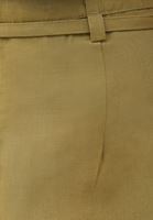 Bayan Yeşil Keten Karışımlı Straight-Fit Pantolon ( TENCEL™ )