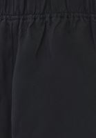 Bayan Siyah Keten Karışımlı Balon Pantolon ( TENCEL™ )