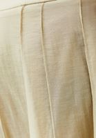 Bayan Yeşil Yüksel Bel Midi Etek ( TENCEL™ )