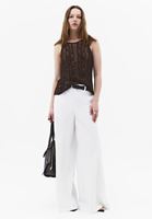 Kemerli Pantolon ve Kazak Kombini