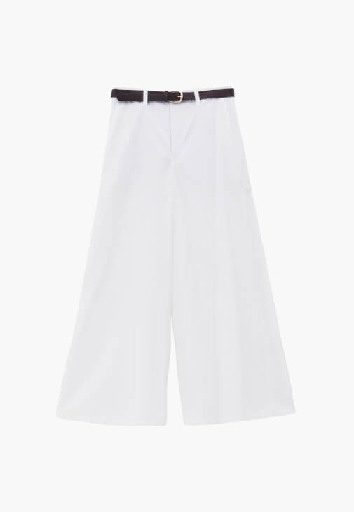 Kemerli Pantolon ve Kazak Kombini