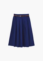 Bayan Mavi Kemerli Uzun Etek ( TENCEL™ )