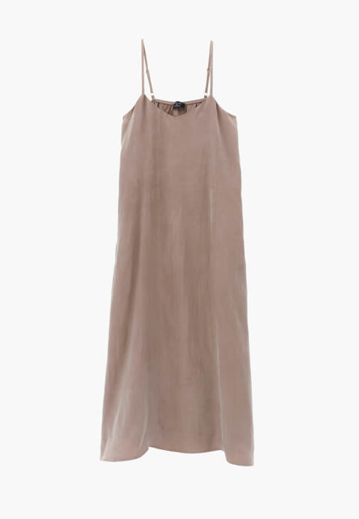 Tencel Elbise ve Topuklu Ayakkabı Kombini