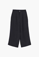 Bayan Lacivert Straight-Fit Pantolon ( TENCEL™ )