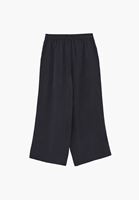 Bayan Lacivert Straight-Fit Pantolon ( TENCEL™ )