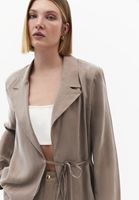 Bayan Kum Beji Bağlamalı Blazer Ceket ( TENCEL™ )