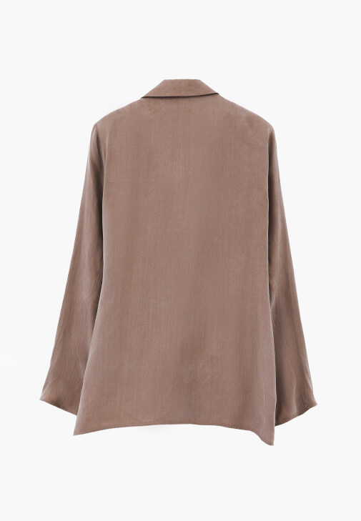 Blazer Ceket ve Tencel Pantolon Kombini
