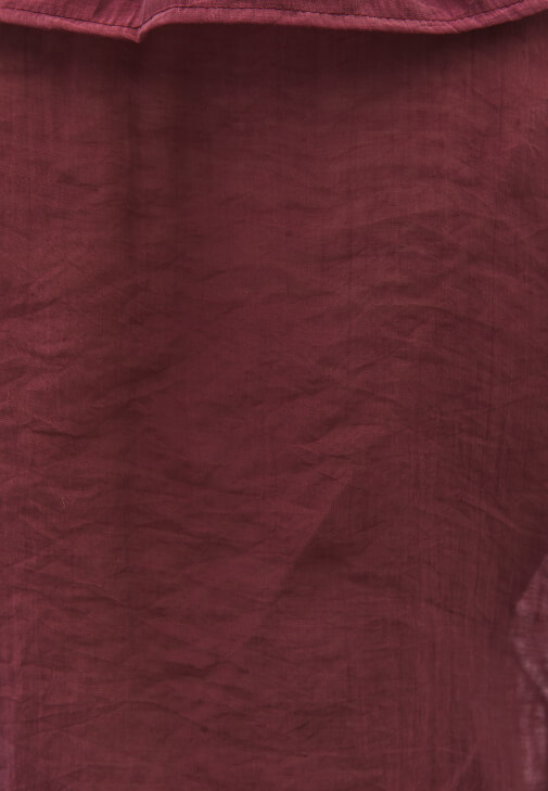 Fırfırlı Bluz ve Bol Paça Denim Pantolon Kombini