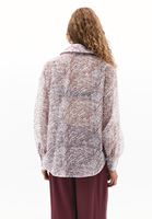 Bayan Çok Renkli Cep Detaylı Gömlek ( TENCEL™ )