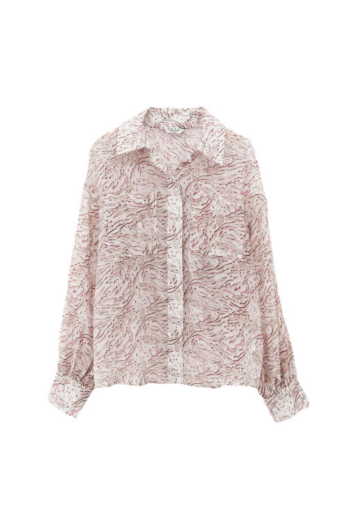 Cepli Gömlek ve Denim Bol Paça Pantolon Kombini