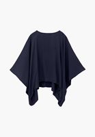 Bayan Lacivert Desenli Bluz ( TENCEL™ )
