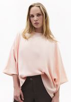 Bayan Pembe Desenli Bluz ( TENCEL™ )