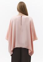 Bayan Pembe Desenli Bluz ( TENCEL™ )
