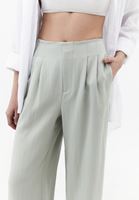 Bayan Yeşil Ultra Yüksek Bel Pantolon ( TENCEL™ )