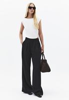 Bayan Siyah Ultra Yüksek Bel Pantolon ( TENCEL™ )