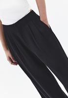 Bayan Siyah Ultra Yüksek Bel Pantolon ( TENCEL™ )