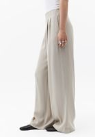 Bayan Bej Ultra Yüksek Bel Pantolon ( TENCEL™ )