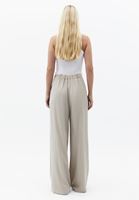 Bayan Bej Ultra Yüksek Bel Pantolon ( TENCEL™ )