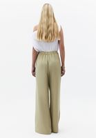 Bayan Yeşil Ultra Yüksek Bel Pantolon ( TENCEL™ )