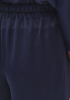 Bayan Lacivert Modal Culotte Pantolon