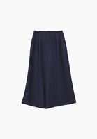Bayan Lacivert Modal Culotte Pantolon