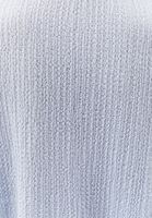 Bayan Gök Mavisi Jakarlı Balon Bluz