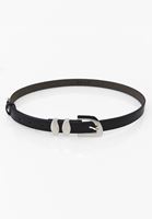 Bayan Siyah Tokalı Kemer