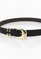 Bayan Siyah Tokalı Kemer