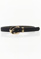 Bayan Siyah Tokalı Kemer