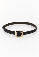 Bayan Kahverengi Toka Detaylı Kemer