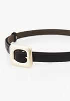 Bayan Kahverengi Toka Detaylı Kemer