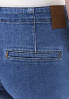 Bayan Mavi Bağlama Detaylı Denim Şort Etek