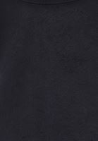 Bayan Siyah Yaka Detaylı Kadife Mini Elbise