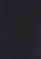 Bayan Siyah Yırtmaçlı Mini Etek