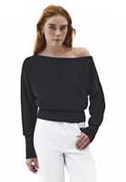 Bayan Siyah Bot Yaka Kazak