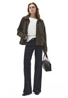 Bayan Krem Bot Yaka Kazak