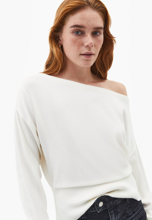 Bot Yaka Kazak ve Ceket Kombini