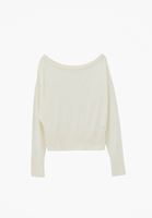 Bayan Krem Bot Yaka Kazak