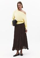 Bayan Sarı Bot Yaka Kazak