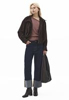 Bayan Kahverengi Bot Yaka Kazak