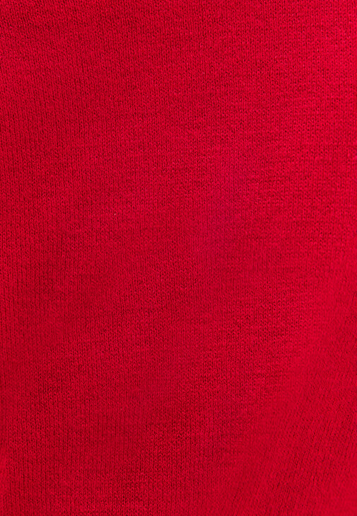 Kazak ve Wide-Leg Kumaş Pantolon Kombini