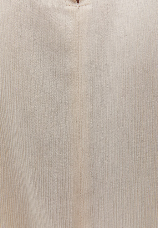 Dökümlü Bluz ve Pantolon Kombini