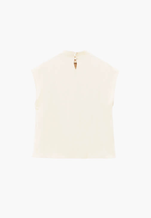 Dökümlü Bluz ve Pantolon Kombini