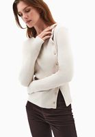 Bayan Bej Bot Yaka Bağlama Detaylı Bluz